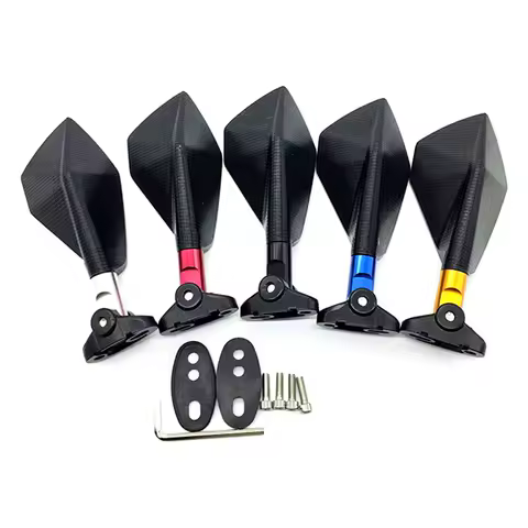 Universal Aluminum motorcycle Mirror Moto Rearview Side Blue Glass Mirror For HONDA CBR929RR CBR954RR CB1000R CBR 1000 929 954