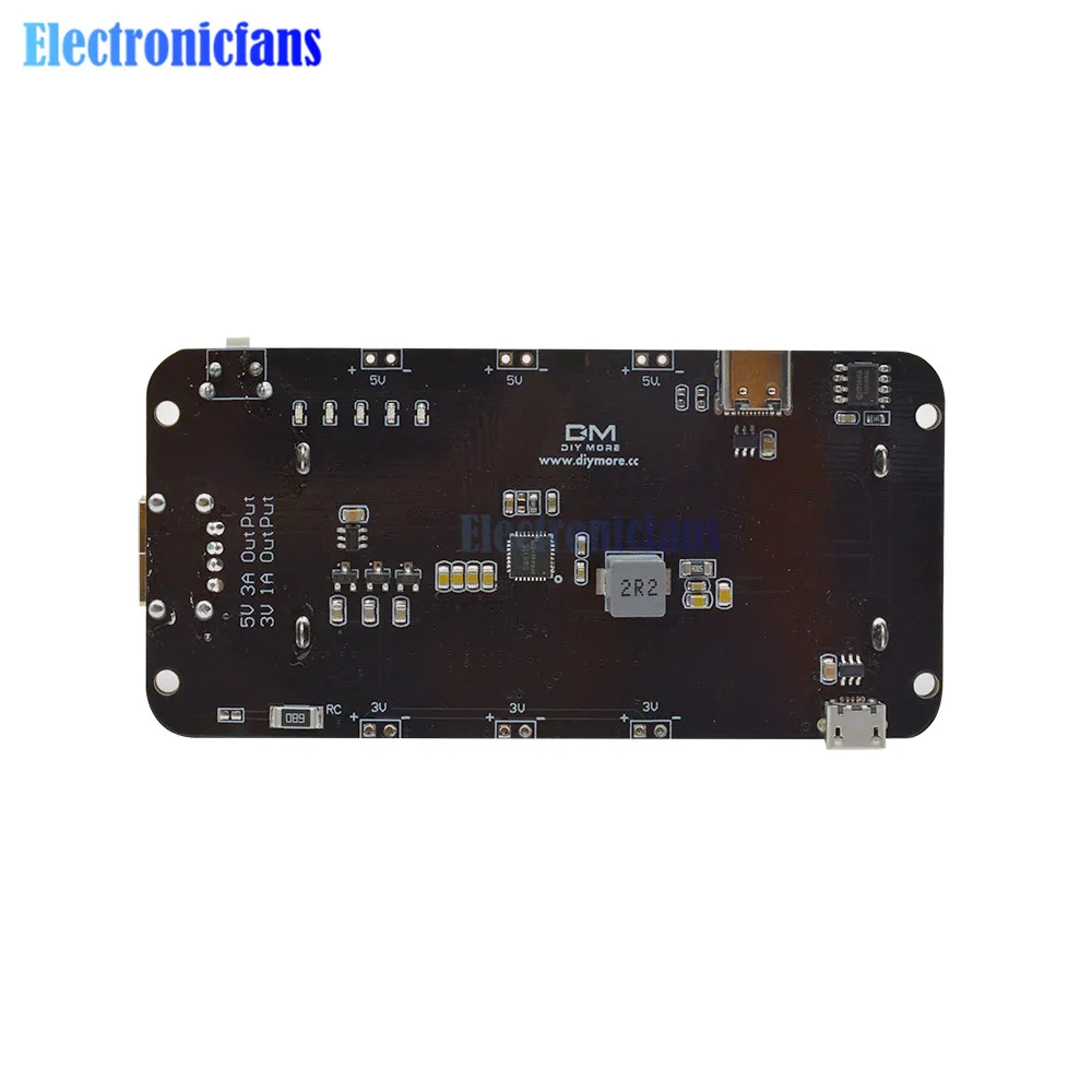 Dual 18650 Lithium-Batterie-Shield V8 Micro-USB-Powerbank-Modul 3V1A 5V 3A für Raspberry Pi Wifi ESP8266 ESP32 Ladevorrichtung – Detail 11