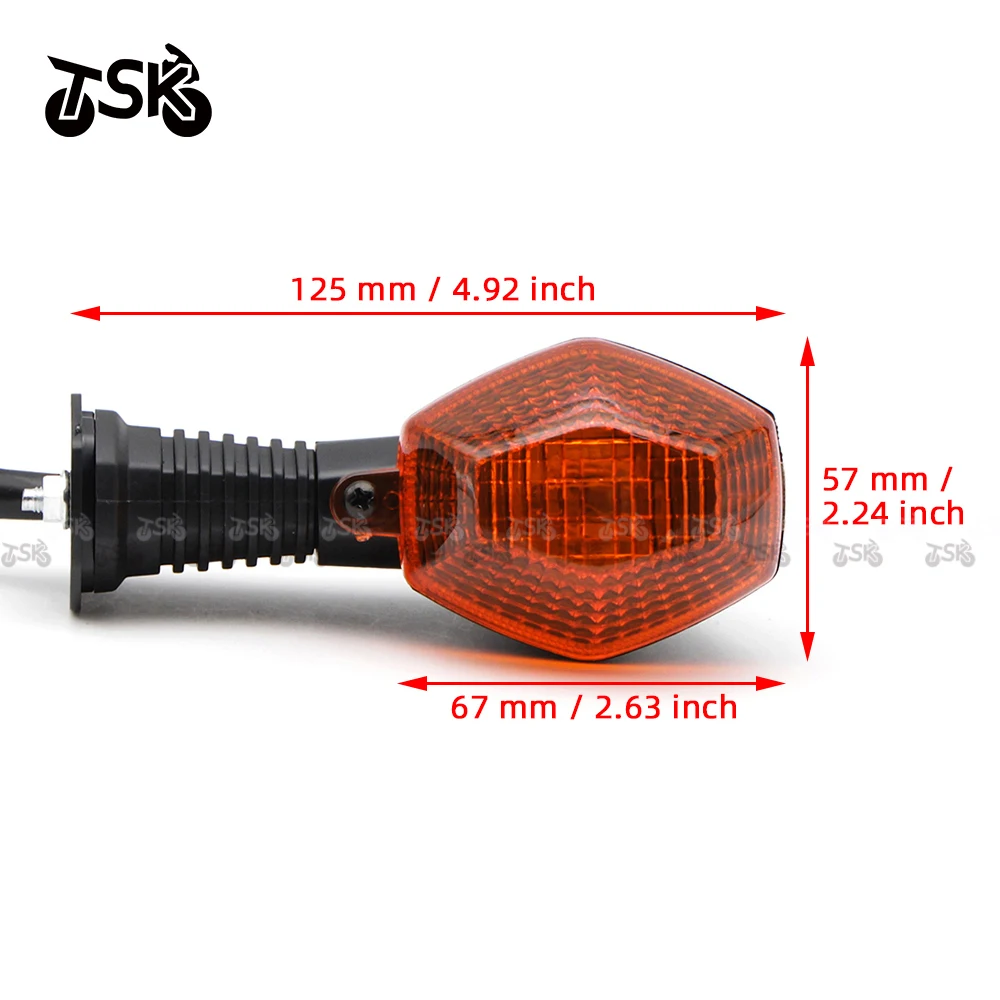 Turn Signal Light Front Rear for SUZUKI GSX R 600 SRAD 750 1000 K1 K4 Motorcycle Accessories Indicator Lamp Flashing Bulb - view 5
