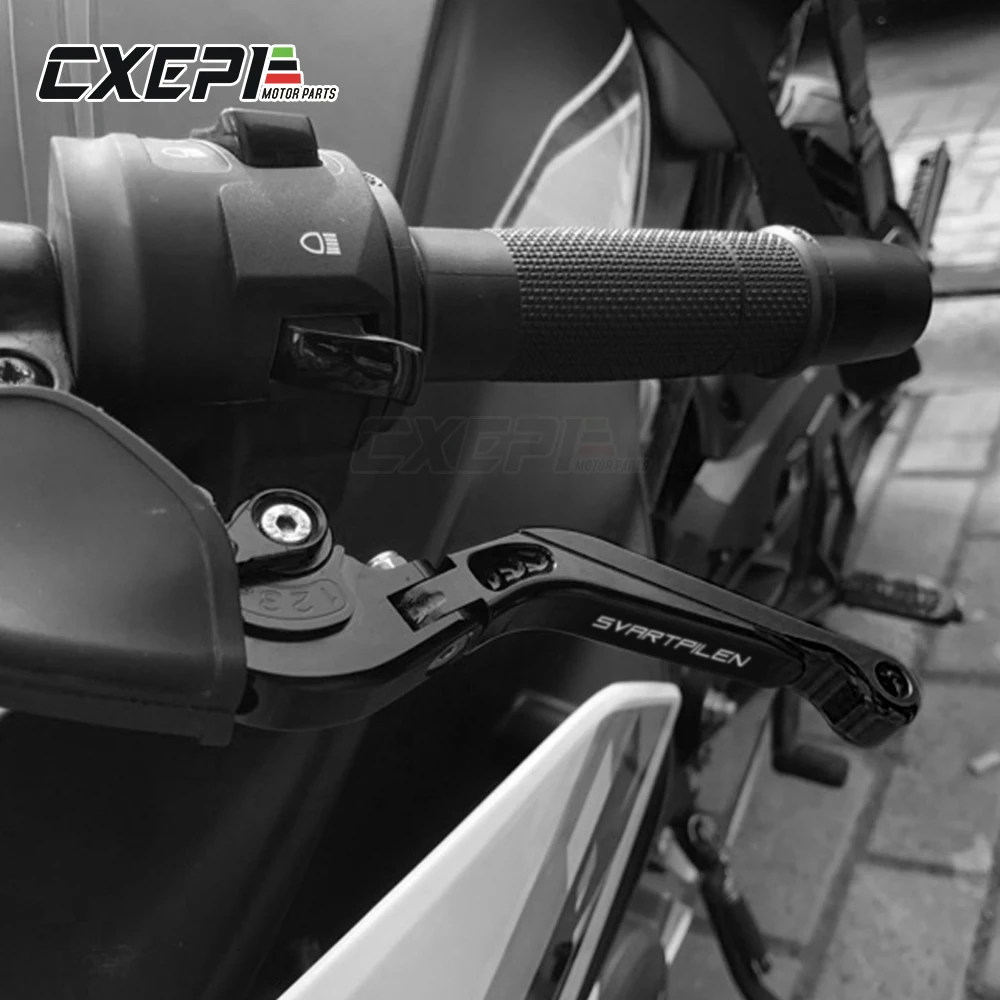Motorcycle Accessories Folding Brake Clutch Levers For Husqvarna SVARTPILEN 401 SVARTPILEN 250 2018-2022 CNC Handle Brake Clutch