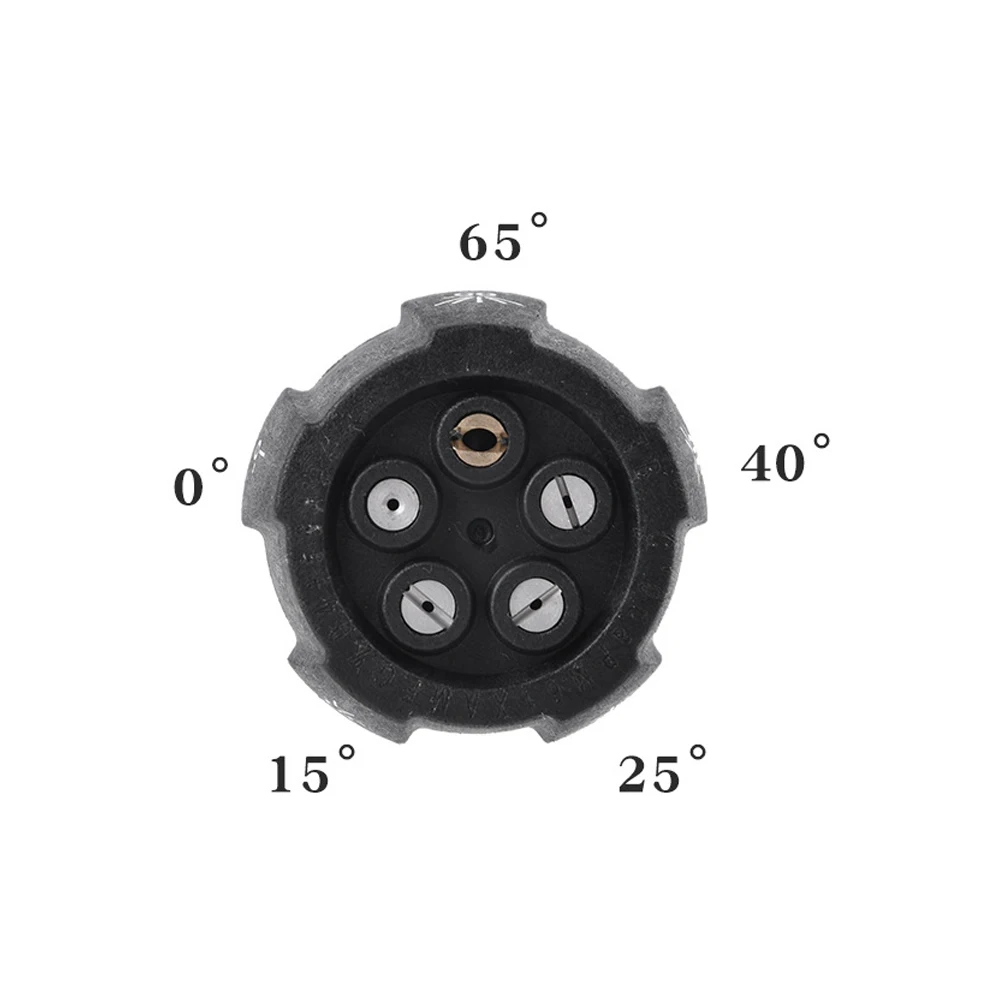 5 w 1 dysza myjka ciśnieniowa 0 15 25 40 65 dysza w jednym kawałku G1/4 męski łącznik quick realease adapter myjnia samochodowa