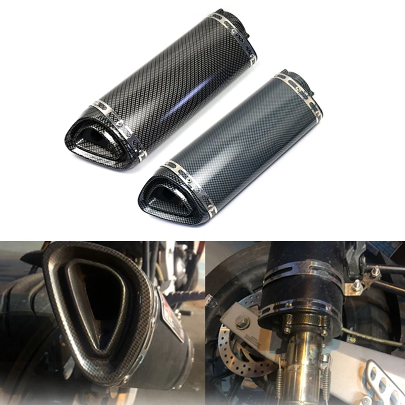 

38-51mm Motorcycle Exhaust Pipe Escape Moto for S1000rr Cbr650r Fz6 Xre 300 tmax Sv650 Forza 350 Motocross Nozzle For Muffler