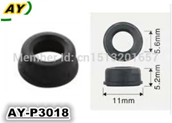 

free shipping 500pieces good quality fuel injector pintle cap fuel injector insulation cap for repair kit (AY-P3018)