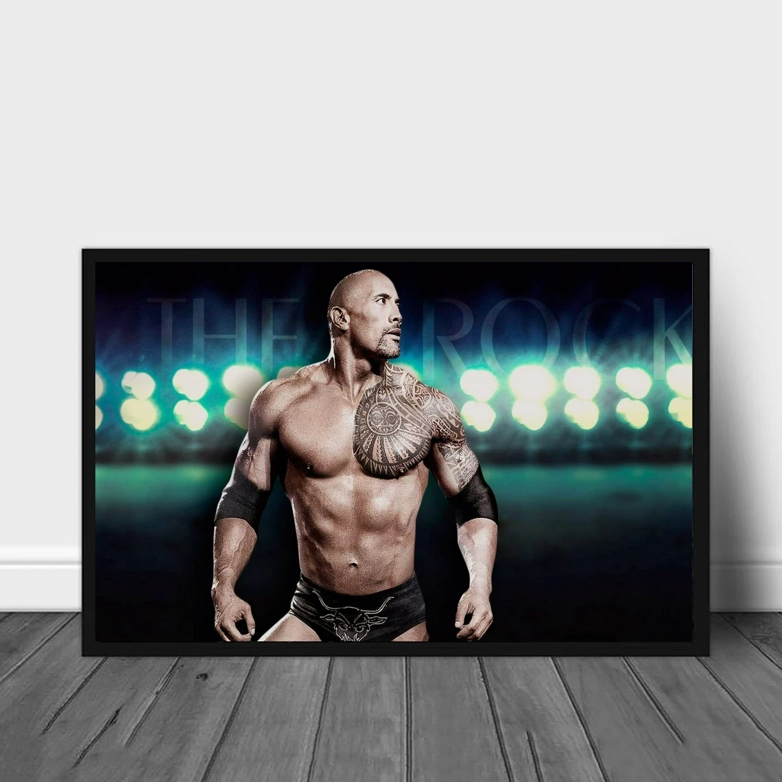 Dwayne Johnson Poster Home Decoration Wall Painting (No Frame)