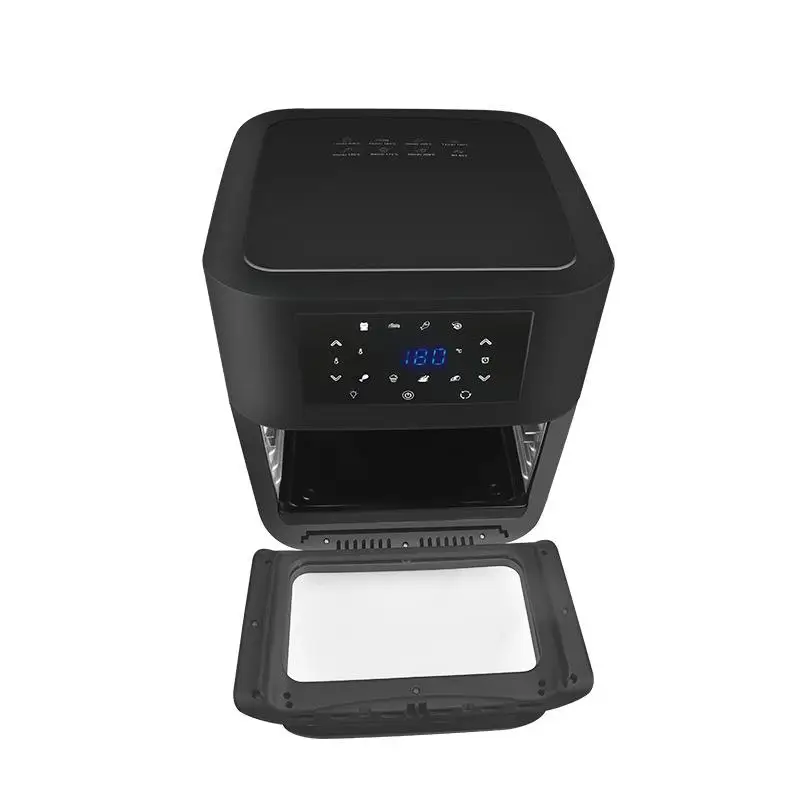 Freidora de aire sin aceite, horno tostador, deshidratador de encimera con pantalla táctil Digital LED, 1700W