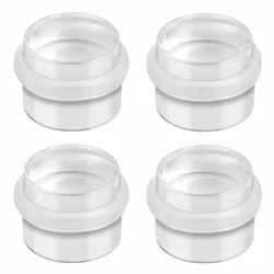 Door Stop Transparent Acrylic Cylindrical Anti-Collision Buffer To Protect Walls And Furniture Self Adhesive Door Stopper