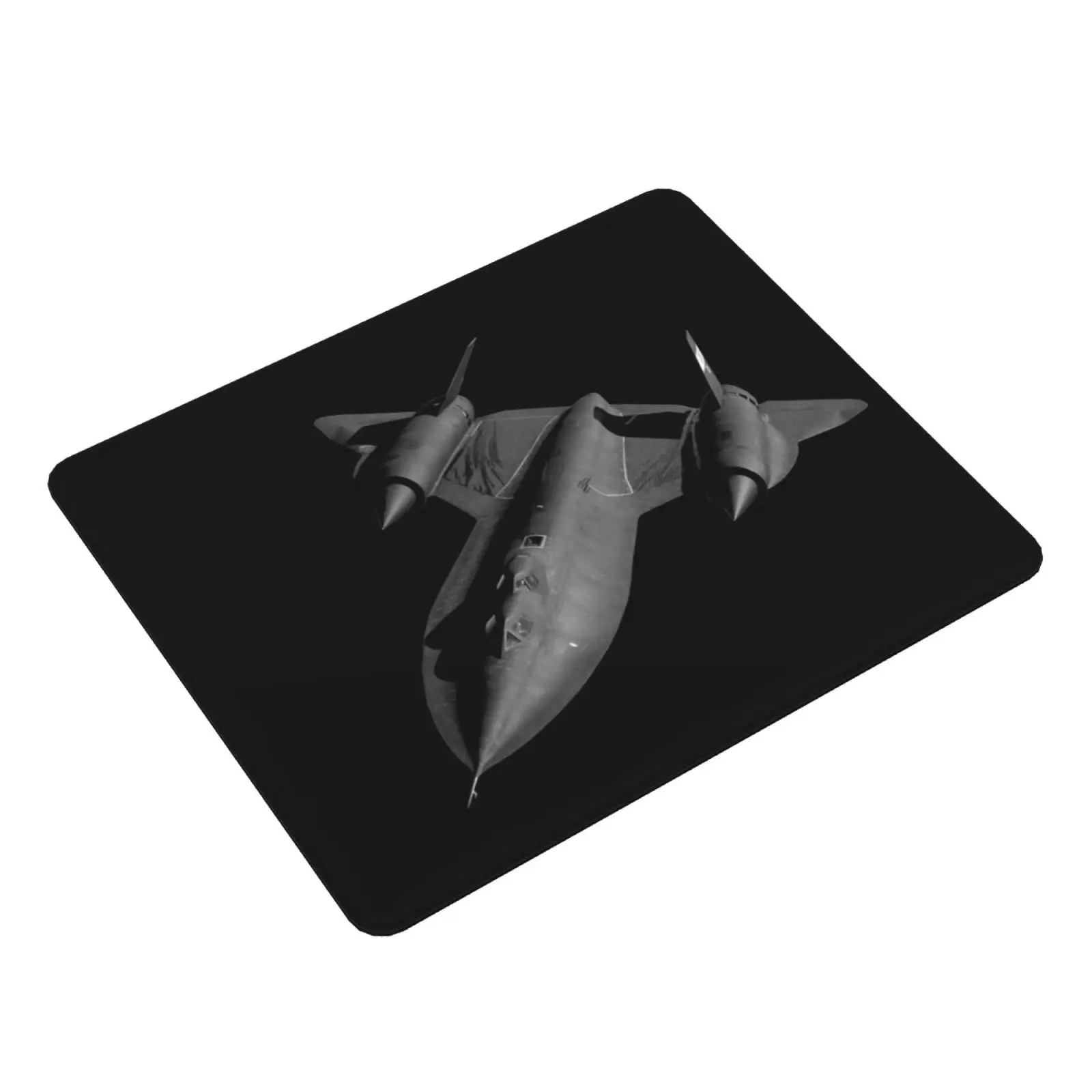 Sr-71 Blackbird Flying Mouse Pad DIY Print Aviation Sr 71 Blackbird Air Force Stealth Bomber