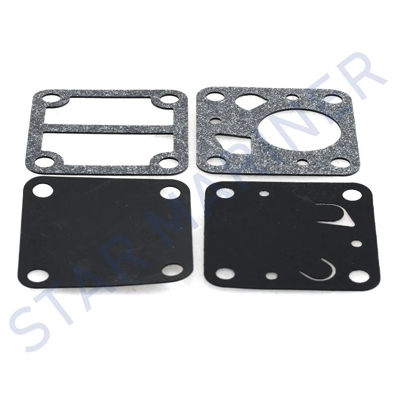 6E0-24471-00 6E0-24411-00 6E0-24435-00 6E0-24434-00 Fuel Pump Repair Kit Gaskets For Yamaha Outboard Engine 4HP 5HP