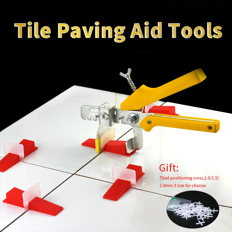 Tile Paving Aid Tools Tile Leveler Locator Floor Installation Tile Alignment Tools Household Tile Suction Plate Hand Tools