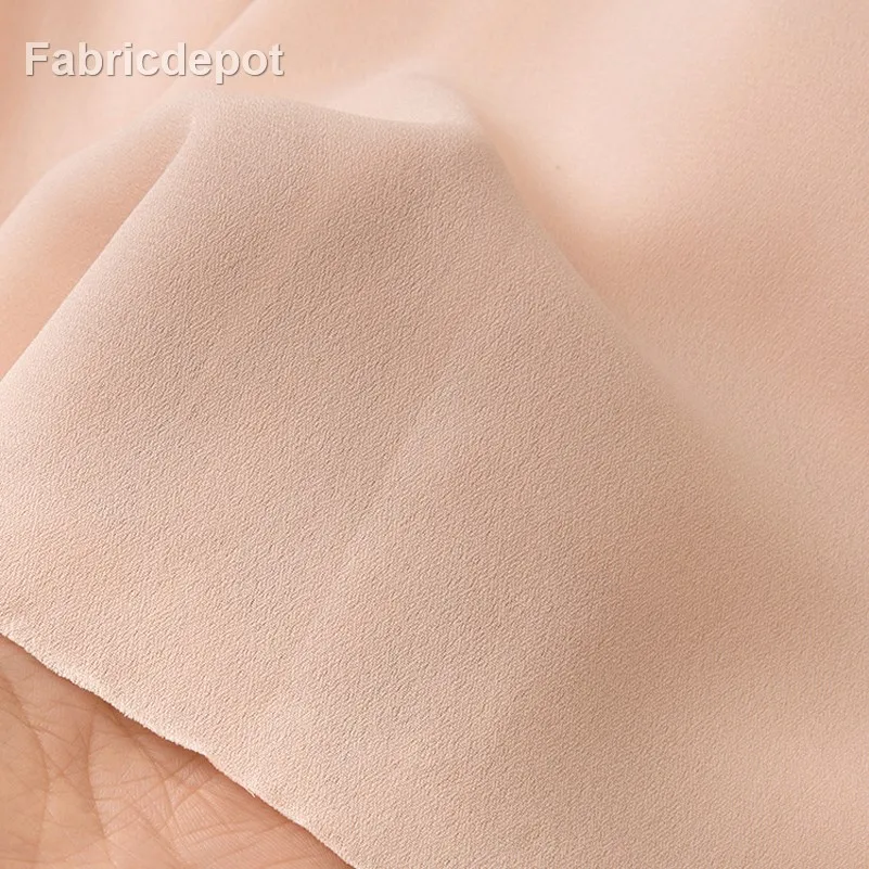 Summer Soft Thin Chiffon Fabric Draping For Sewing Skirt Dress Clothes Lining Fabric By Half Meter