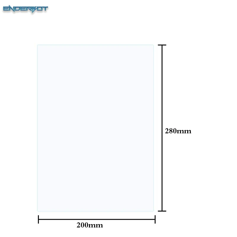 

FEP Film 280*200mm Thickness 0.15mm for Elegoo Saturn/Anycubic Photon Mono X and othter 8.9 inch UV 3D Printers