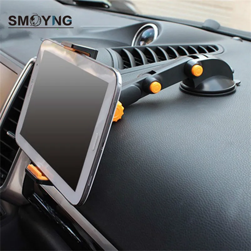 SMOYNG Sucker Car Phone Holder 4-11 Inch tablet stand for IPAD Air Mini Strong Suction Tablet Car Holder Stand for iPhone X 8 7