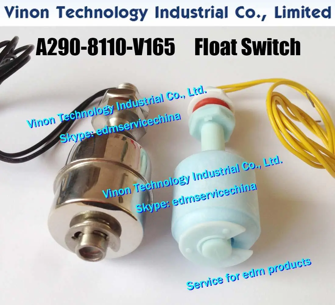 FA290-8110-V165 /FLTW Float Switch F611, edm parts (Stainless Steel type or Plastic type) for 0C,0iA,0iB,0iC,1C,1iA,1iB,1iC