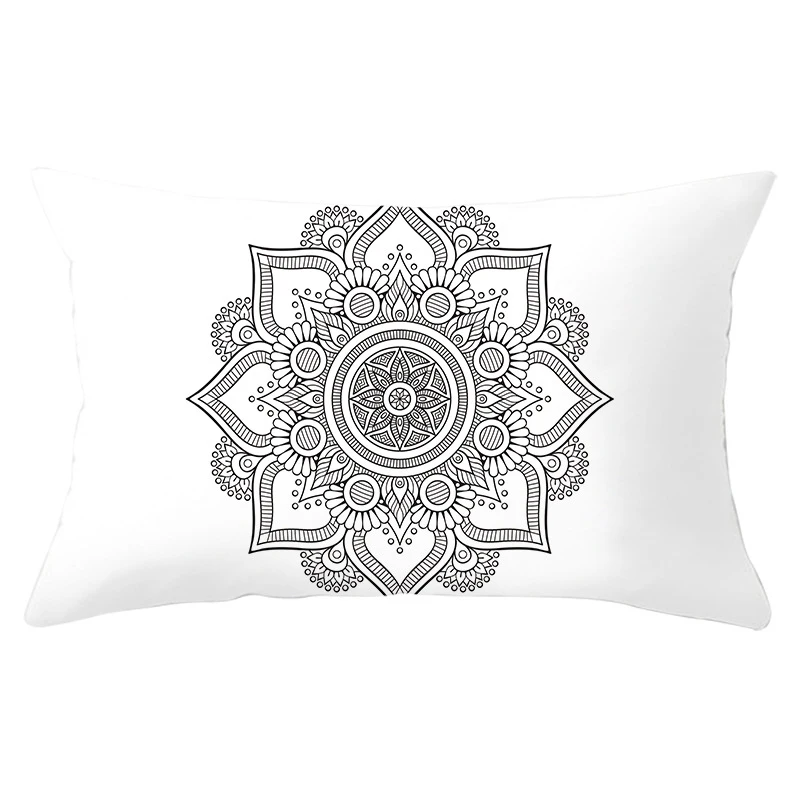 

30*50cm Geometric Velet Cushion Cover Back Pillowcase Sofa Throw Decorative Pillow Case Home Decor