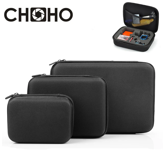 Estuche de transporte portátil, bolsa dura, accesorio de cámara deportiva, bolsa de almacenamiento para antigolpes Gopro Hero 9, 10, 11, SJCAM, DJI, OSMO Action Camera