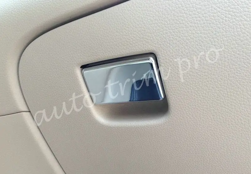 Chrome Parts Fit For Nissan Qashqai 2014-2018 Interior Storage Box Handle Cover Trim Accessories