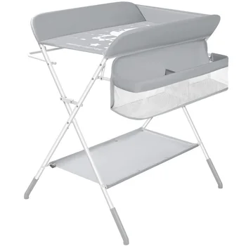 LAzychild-新生児用の調節可能な折りたたみ式ベビーキャリア,ベビーケアテーブル,高さ調節可能,棚の棚,2023