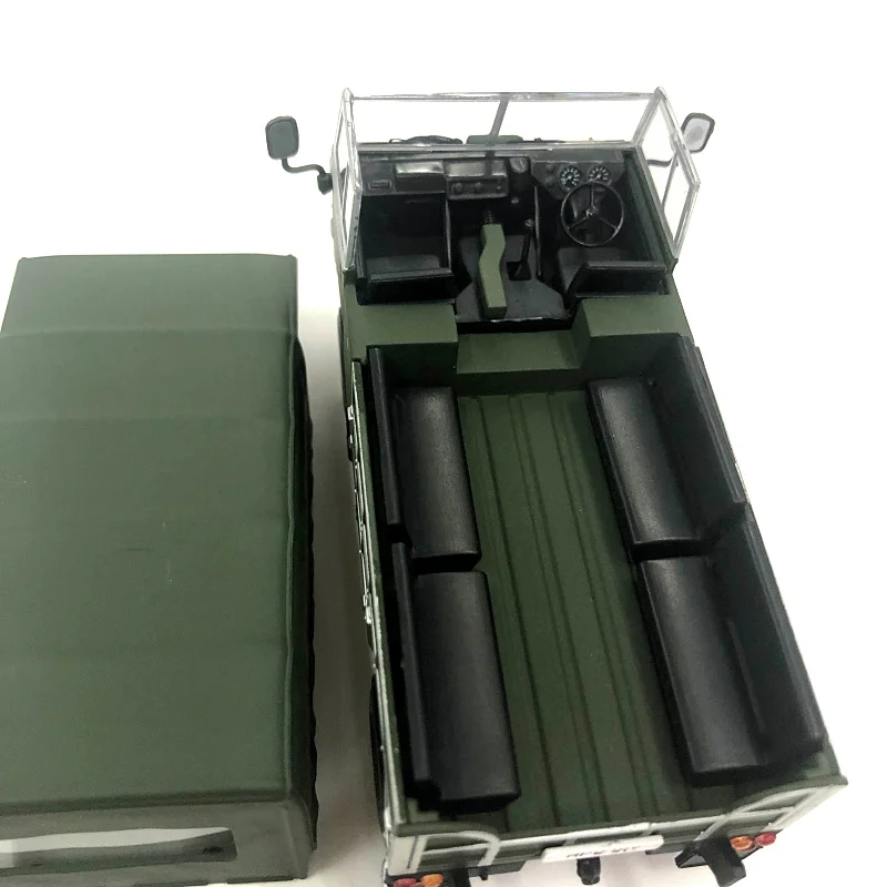 Diecast 1/43 Scale Land Rover 101 Off-road Truck Alloy Car Model Static Display Adult Collection toys