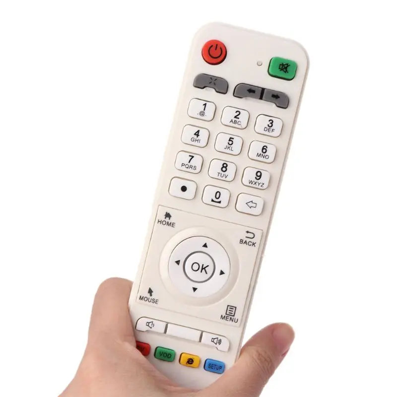 White Remote Control Controller Replacement for LOOL Loolbox IPTV Box GREAT IPTV and MODEL 5 OR 6 Arabic Box X6HB