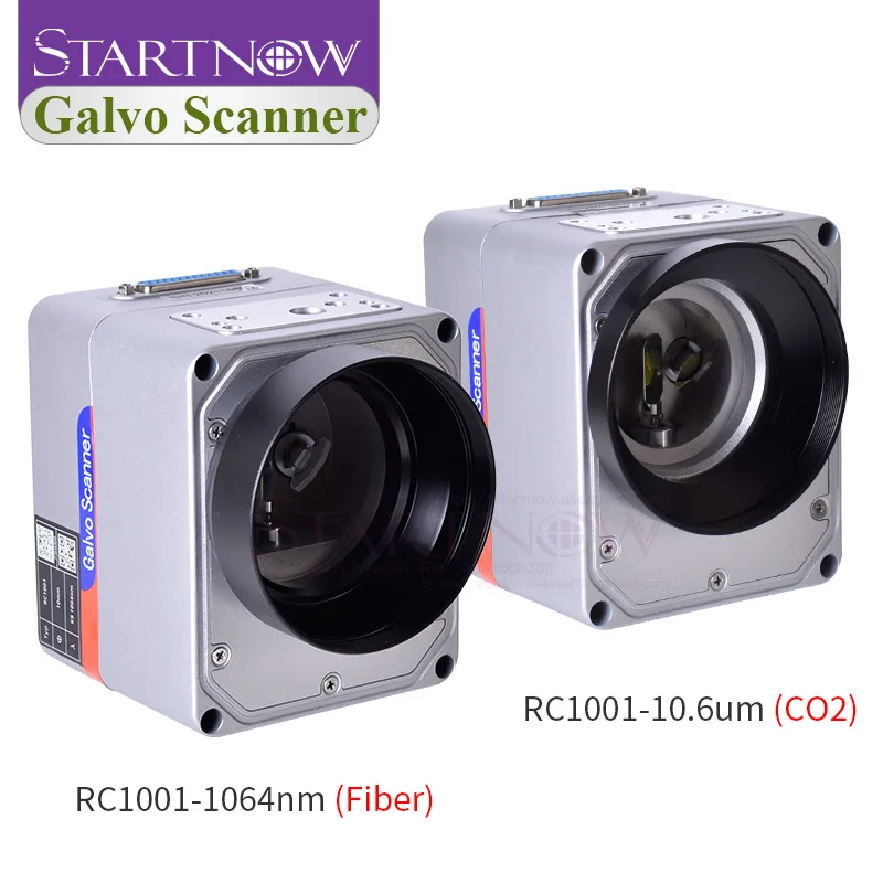 Imagem -02 - Sino Galvo-cabeça Galvo Conjunto com Luz Indicadora Vermelha Galvanômetro de Varredura Fibra Co2 Máquina de Marcação a Laser uv Scanner Rc1001