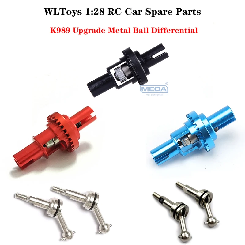 Wltoys RC Car Spare Parts 1/28 K989 K969 284131 Special Drive Shaft For Upgrade Metal Differential Mechanism Original