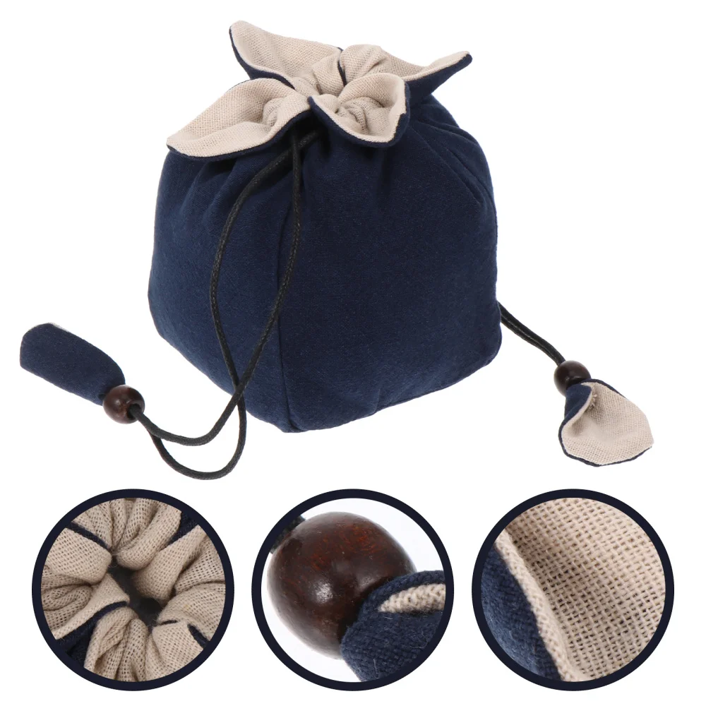 Travel Transporting Storage Bagspot Storage Bagscup Storage Bag Outdoor Cotton Drawstrings Cup Pouch