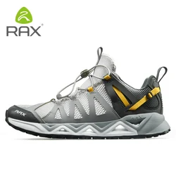 RAX 2021 Men Trekking Shoes Hiking Shoes Mountain Walking Sneakers Men Cycling Sneakers Footwear Breathable Climbing Shoes Man