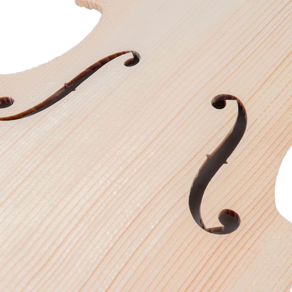 4/4 Violin Spruce Top And Maple Back Set Unfinished Part DIY Musical Instrument