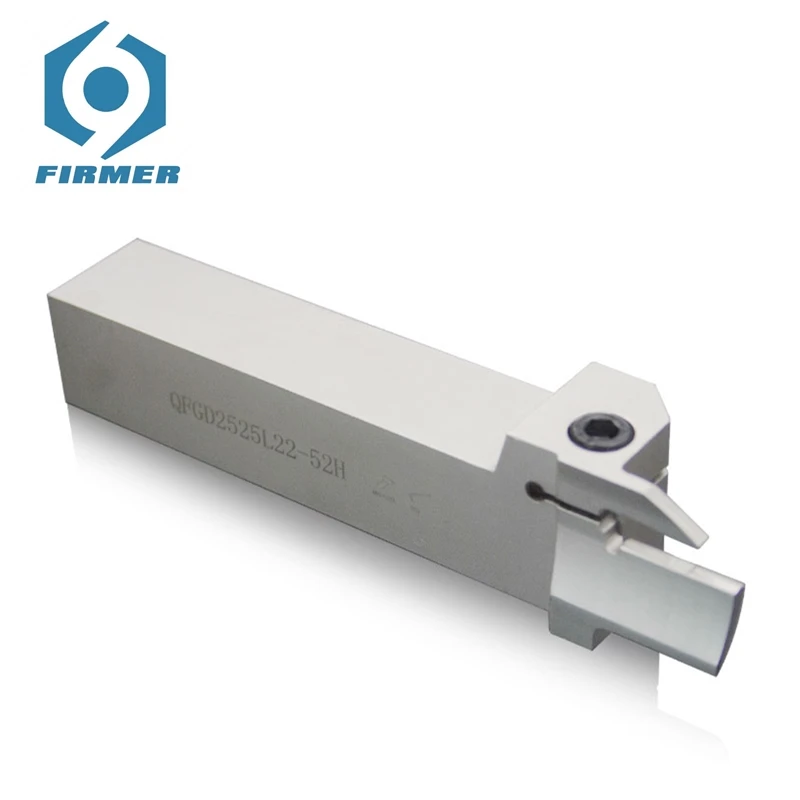 Original Cutting Tool QFGD2525R/L22-52H CNC Holder Grooving Tool Holder Installing 4mm Grooving Cutter