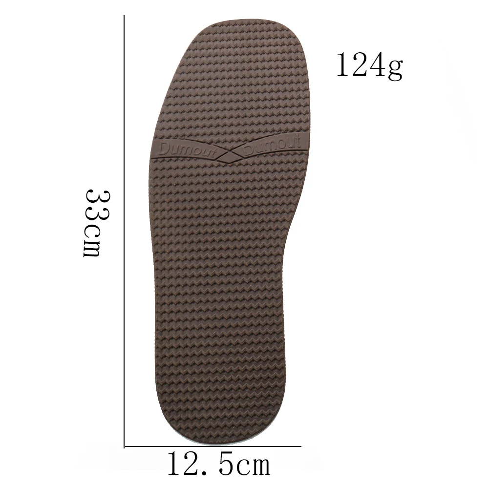 Rubber Sole Heel Pad for Leather Shoes Replacement Outsoles Shoe Mat Anti Slip Protector Flat Heel Stick Full Sole Repair 1