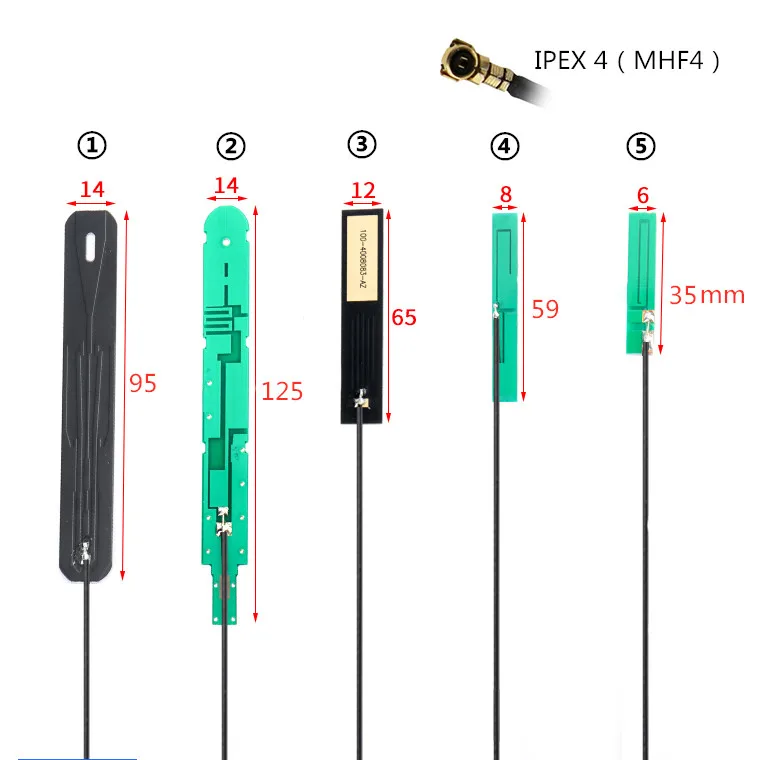 fr EM7455 EM7430 EM7340 EM7330 EM7305 L850-GL L860-GL MHF4 inside Antenna 4G PCB Antenna MHF4 4G Antenna MHF4 LTE Antenna