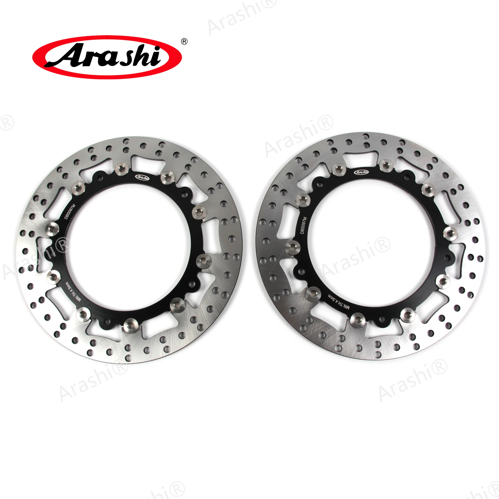 Arashi Front Brake Disc Disks Rotors For BMW R 850 C 1998 - 2001 CNC Floating R850C 1999 2000 / R850GS R 850 GS 1998-2007