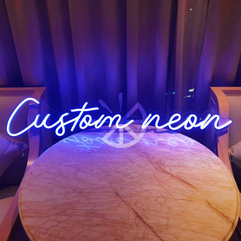 Free Shipping Customized Wedding Party Bar Home Decor Personalized Neon Led Light Logo Custom Neon Sign