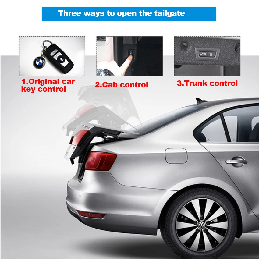 For Volkswagen VW Talagon 2016-2023 Electric Tailgate Modified Tailgate Car Automatic Lifting Rear Door Electric Trunk