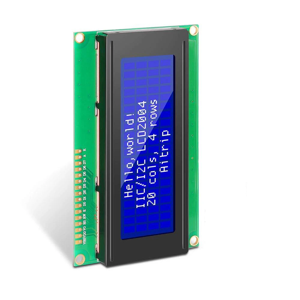 Monitor Lcd Display I2C/LCD2004 Iic 2004 20X4 5V Karakter Blauw Backlight Scherm LCD2004 Iic I2C Voor Arduino lcd Display