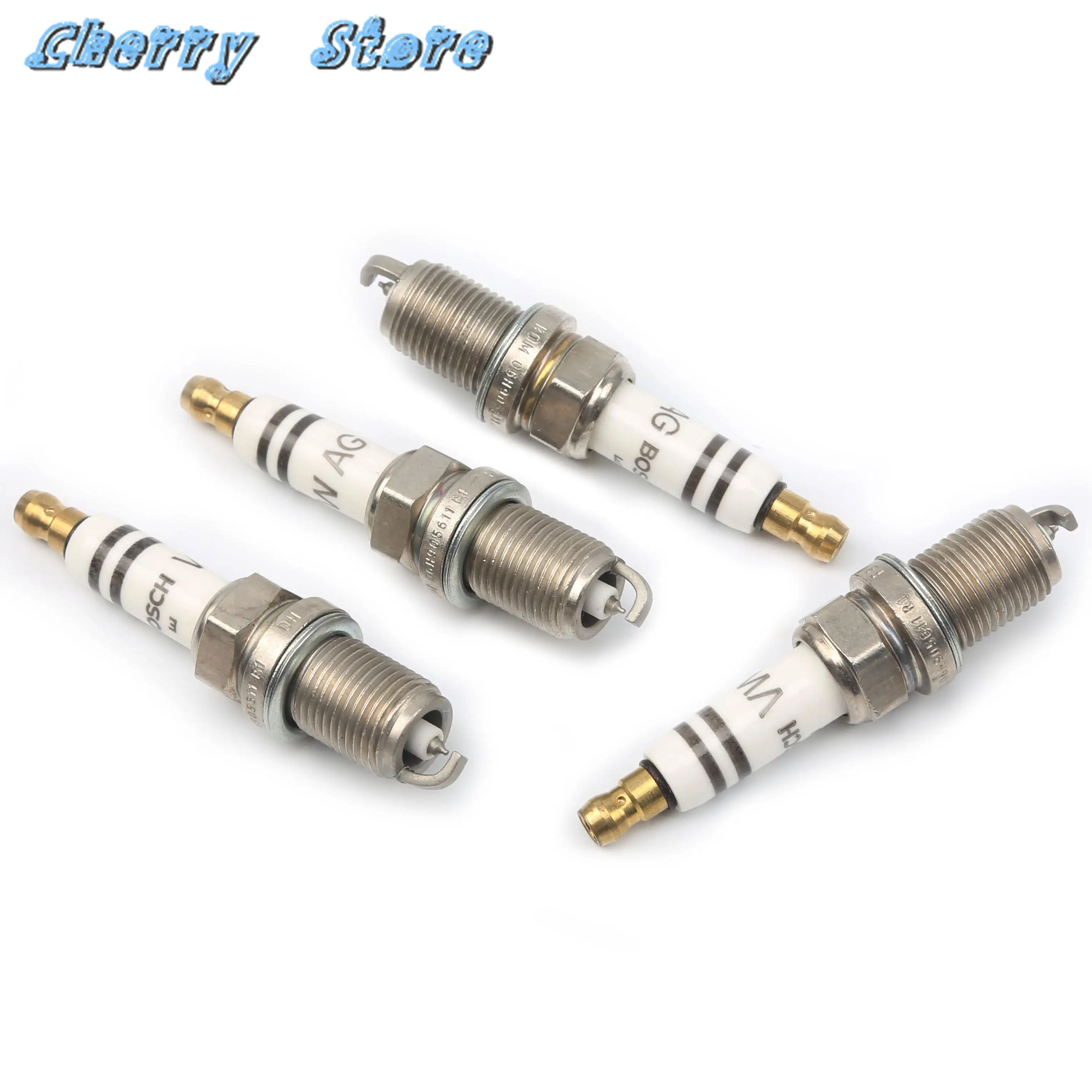 

4PCS Spark Plugs Set 06H905611 For VW Golf Jetta Passat Tiguan For AUDI A4 A5 A6 Q3 Q5 TT R8 For Skoda Octavia For Seat Leon