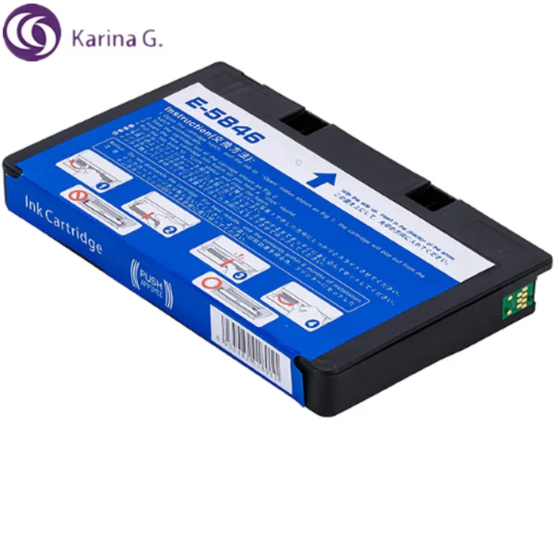 T5846 5846 Premium Color Compatible Inkjet Ink Cartridge for Epson PictureMate PM 200/240/260/280/290 PM240 PM225/300 Printer