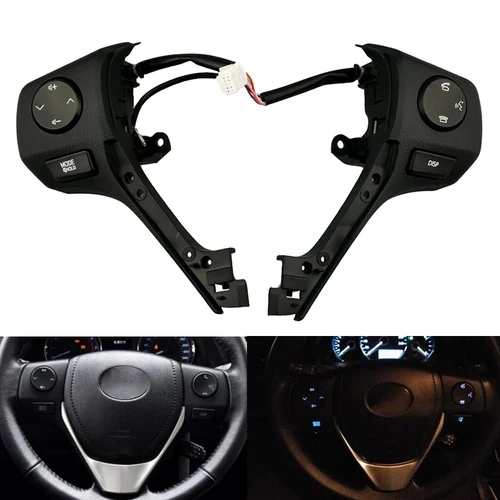 Nuevos botones botón de Control de Audio del volante del teléfono 84250-02560 para TOYOTA Corolla RAV4 2014-2018