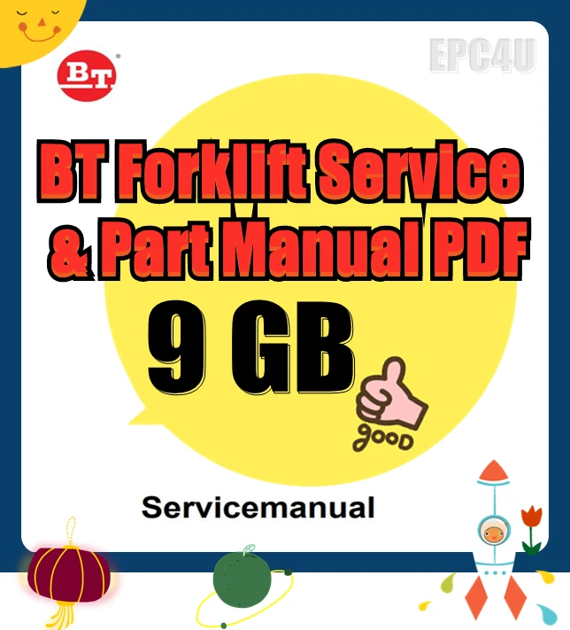 خدمة رافعة شوكية BT 2019 & دليل جزء PDF 9GB #1