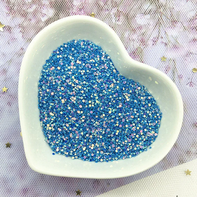 Gillter Sequin 1mm Circle Dot Mix Color Pvc Loose Sequins Paillettes Party Craft  Nail Arts Wedding Decoration Confetti 10g