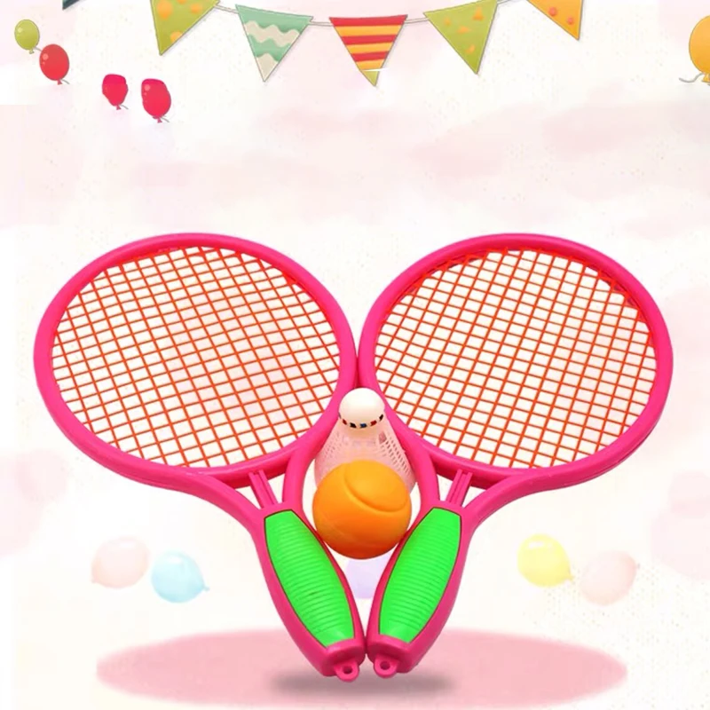 Children's Badminton Racket Sporting Goods Outdoor Parent-Child Badminton Racquet Suit for Beginners