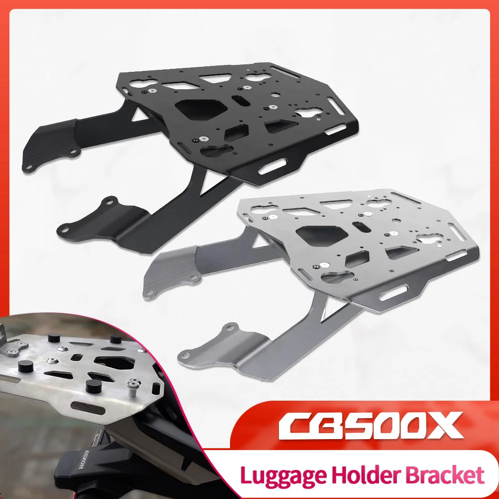 

For HONDA CB500X 2013 2014 2015 2016-2021 Motorcycle Rear Carrier Luggage Rack Tailbox Fixer Holder Cargo Bracket Tailrack Kit