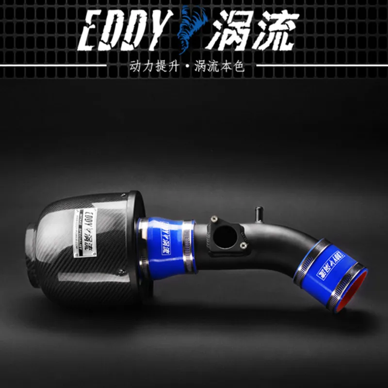 EDDY Intake System Air Intake Pipe & Carbon Fiber Air Filter for Mazda M6 Coupe 2.0 / 2.3 2004-2013 Mazda 6 Car Engine Parts