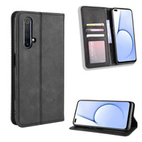 Leather Flip Cover For Oppo Realme X50 Case 6.57 Inch Wallet Card Stand Magnetic Book Cover For Oppo Realme X 50 5G Phone Cases