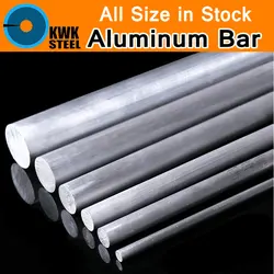 Aluminum AL 6061 Round Bar Aluminium Strong Hardness Rod for Industry or DIY Metal Material Frame Metal Bar for Mould CNC Mold