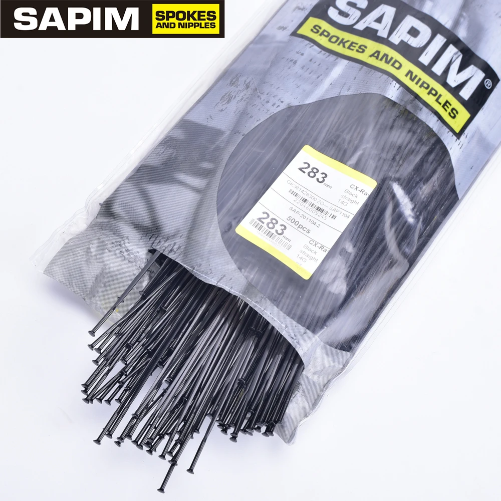 SAPIM CX-Ray  Aero Bladed Bicycle Spokes  J-BEND Straight Pull CX RAY Spoke 2.0-0.9*2.2-2.0mm 14G