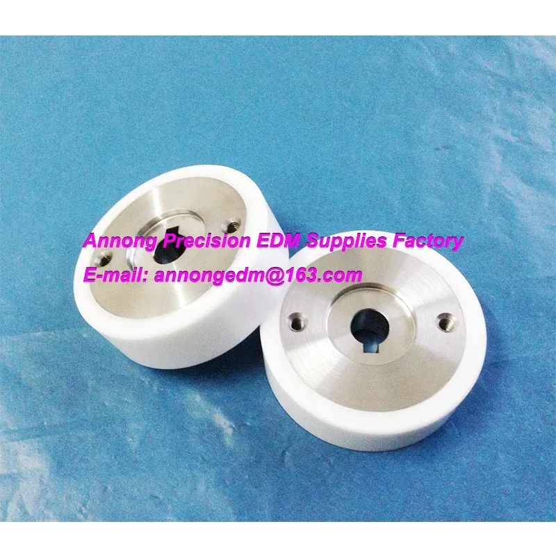 

M408 Capstan Roller (White Ceramic+SUS),X058D339G51, X058D077G51,57x10x18t mm for DWC-FX,RA.FX-K series. FA20