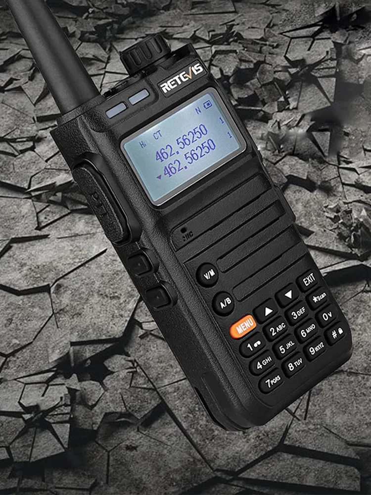 Retevis Walkie Talkie Ham dwukierunkowe stacje radiowe daleki zasięg RA685 walkie-talkie profesjonalne VHF UHF rodzaj USB C ładowarka 5 W  for Baofeng RT5R RT82 BF888S — zdjęcie 2