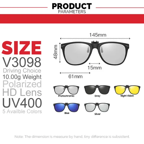 6 best sales sunglasses clip on - №3