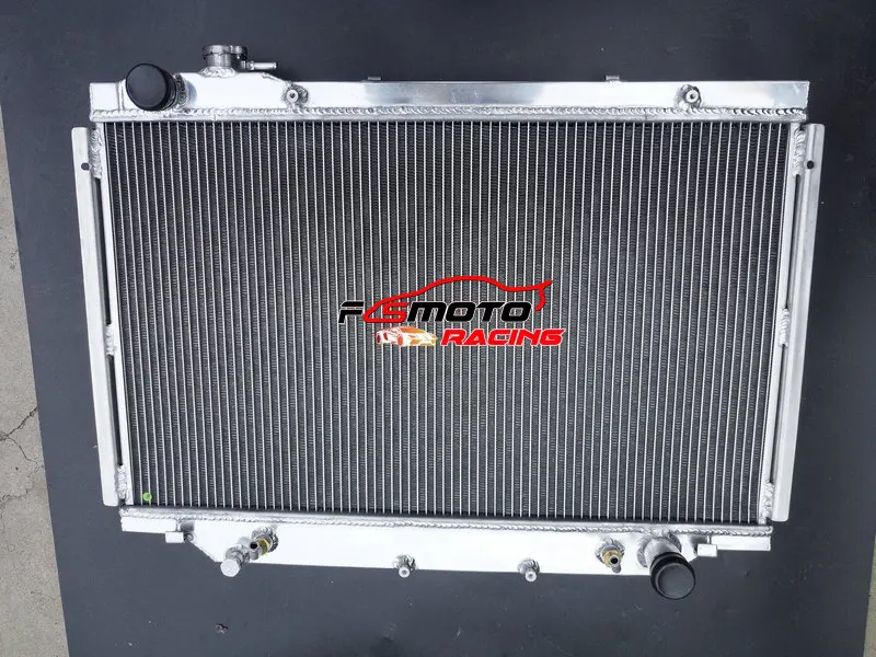 3 Row All Aluminum Radiator For 1990-1997 TOYOTA Land Cruiser HDJ80 HZJ80 FJ80 FZJ80 1990 1991 1992 1993 1994 1995 1996 1997